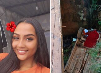 Veja o que se sabe sobre o acidente que matou adolescente após carro cair de ponte