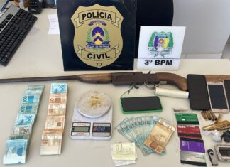 Três suspeitos são flagrados com R$ 15 mil, drogas e cartões de crédito durante operação policial