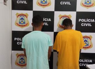 Dois suspeitos de matar jovem com facadas e ameaçar outra vítima com paus e pedras são presos