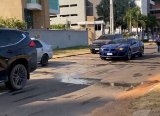 PF apreende camaro em prédio onde mora o ex-governador do Tocantins; VÍDEO
