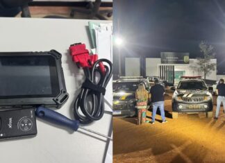Criminosos presos em Palmas levavam menos de dois minutos para furtar caminhonetes, diz delegado