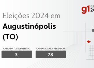 Eleições 2024 em Augustinópolis (TO): veja os candidatos a prefeito e a vereador