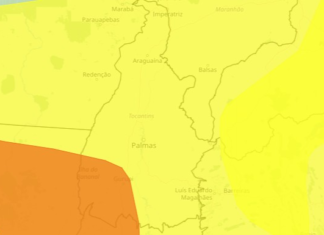 Umidade do ar pode chegar a 12% no Tocantins e dois alertas são emitidos pelo Inmet
