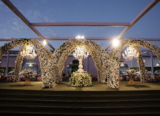 Vídeo mostra construção da estrutura do casamento de R$ 4 milhões organizado em dois meses: ‘Era um pasto só com mato’