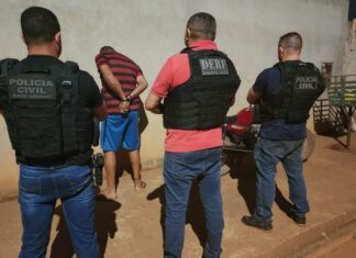 Suspeito de assassinar jovem que tentou separar briga de casal em Palmas é preso em Mato Grosso