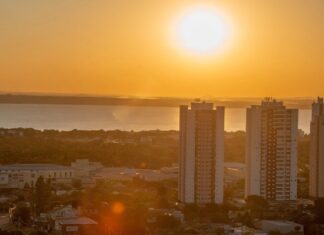 Palmas chega a 41.6ºC e lidera ranking das maiores temperaturas do país, diz Inmet