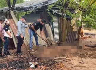 Corpo com as mãos amarradas e encapuzado é encontrado em cova rasa no quintal de casa