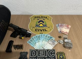 Mulher conhecida como ‘Dama do Crime’ é presa suspeita de comandar pontos de venda de drogas no Tocantins