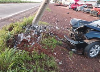 Motoristas derrubaram um poste por dia no Tocantins em 2024; Palmas lidera