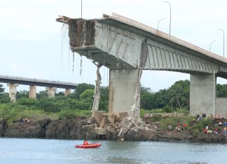 Parte de ponte entre Tocantins e Maranhão que não desabou deve deve ser demolida ainda em janeiro, diz DNIT