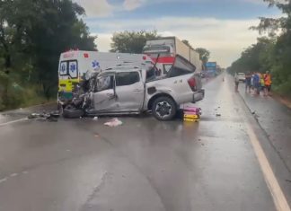 Acidente mata dois adultos e criança na BR-153 em Goiás