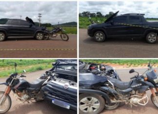 Motorista vai responder por morte de casal em acidente que deixou moto cravada em motor de carro