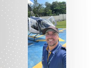 Piloto que trocou carreira de policial por ‘escritório’ nos céus mostra rotina na internet e se declara ao TO: ‘Paisagens únicas’