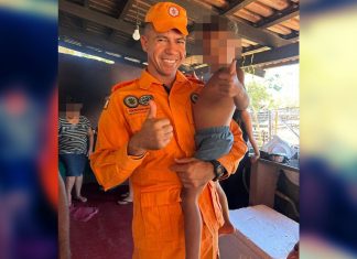Menino de três anos é encontrado após ficar desaparecido em região de mata por mais de dez horas