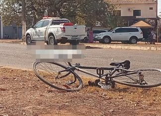 Ciclista morre após ser atropelado em avenida de Palmas e motorista foge sem prestar socorro