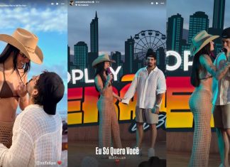 Ana Castela grava segunda música em parceria com o namorado, Zé Felipe, em menos de dois meses