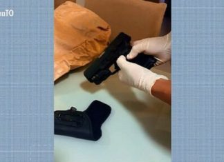 Arma usada para matar vigia em shopping de Palmas é apreendida pela Polícia Civil