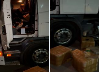 PRF apreende mais de 700 kg de drogas transportadas em cabine de caminhão na BR-153 no Tocantins