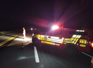 Homem morre após ser atropelado na BR-153