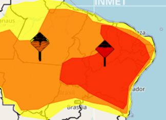 Tocantins está sob alerta vermelho de chuvas, que indica grande perigo