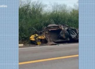 Acidente entre carreta e caminhonete deixa dois mortos na BR-226 no TO