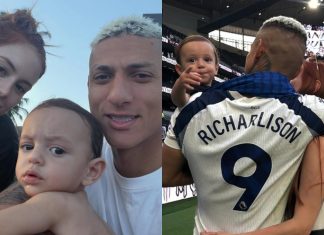 Richarlison rebate críticas ao nome do filho e dispara: ‘Ele não vai precisar trabalhar’