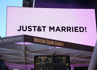 Taylor Swift e Travis Kelce se casam: Telão do Madison Square Garden anuncia união