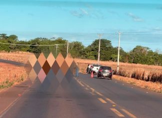 Mulher morre em acidente entre moto e caminhão na TO-335