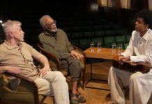 Gilberto Gil conhece ator que vai interpretá-lo e aprova escolha: ‘O coração sorriu’; VÍDEO