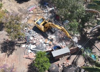 Casas, pousada e chácaras viram entulho às margens do lago de usina no TO; veja o que restou após demolições